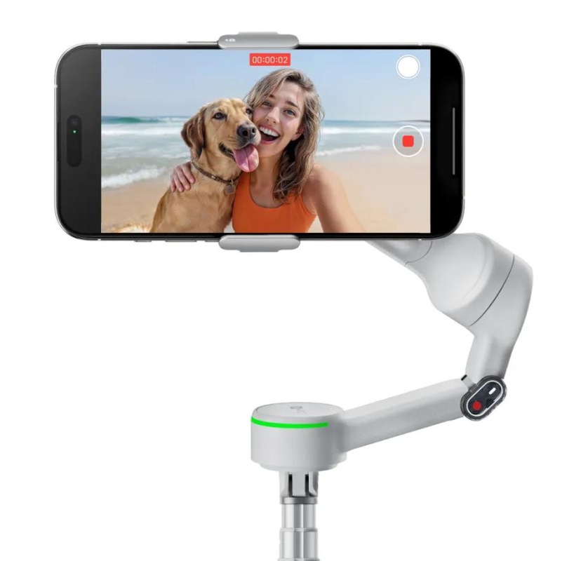 Ein kompakter, handlicher Gimbal kann bei der waagerechten Ausrichtung und sanften Drehungen helfen.